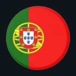 Portugese vlag magneet<br><div class="desc">Portugese vlag</div>