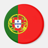 Portugese vlag magneet (Voorkant)