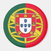 Portugese vlag magneet (Voorkant)