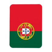 Portugese vlag magneet (Verticaal)