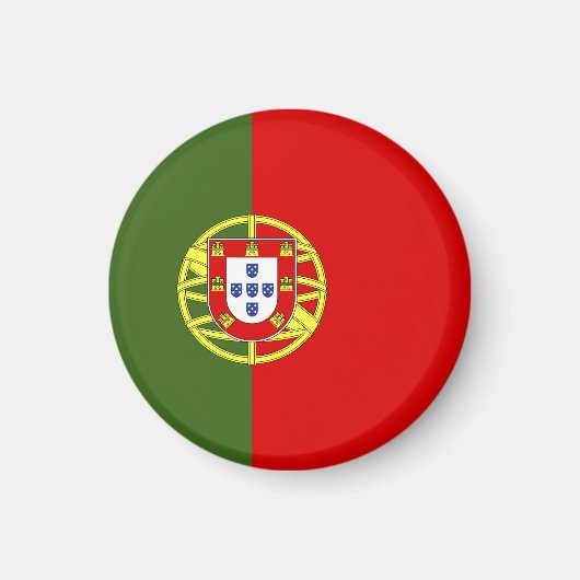 Portugese vlag magneet (Voorkant)