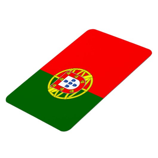 Portugese vlag magneet (Linkerzijde)