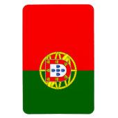 Portugese vlag magneet (Verticaal)