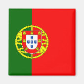 Portugese vlag magneet (Voorkant)
