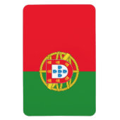 Portugese vlag magneet (Verticaal)