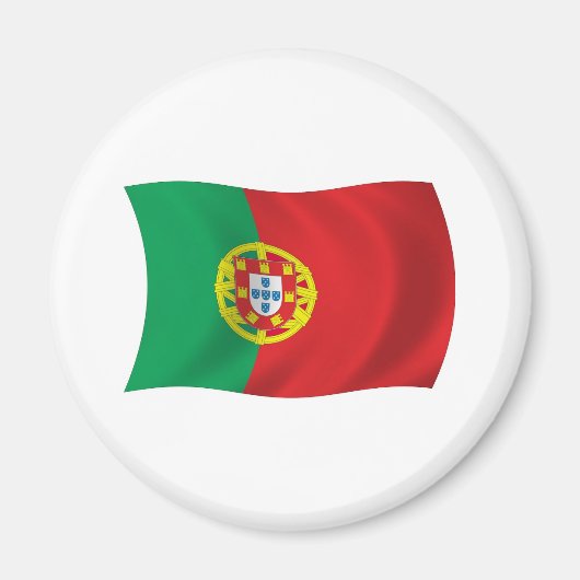 Portugese Vlag Magneet (Voorkant)