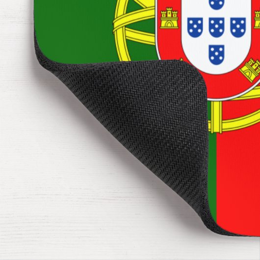 Portugese vlag muismat (Hoek)