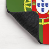 Portugese vlag muismat (Hoek)