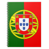 Portugese vlag notitieboek (Voorkant)