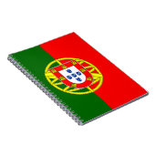 Portugese vlag notitieboek (Rechterzijde)