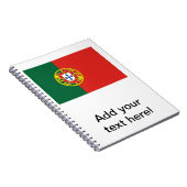Portugese vlag notitieboek (Rechterzijde)