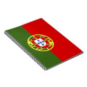 Portugese vlag notitieboek (Rechterzijde)