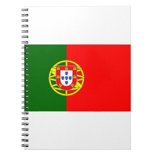 Portugese vlag notitieboek (Voorkant)