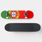 Portugese vlag persoonlijk skateboard (Horizontaal)