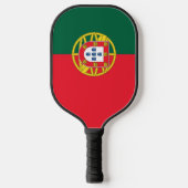Portugese vlag Pickleball Paddle (Voorkant)