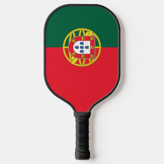 Portugese vlag Pickleball Paddle (Voorkant)