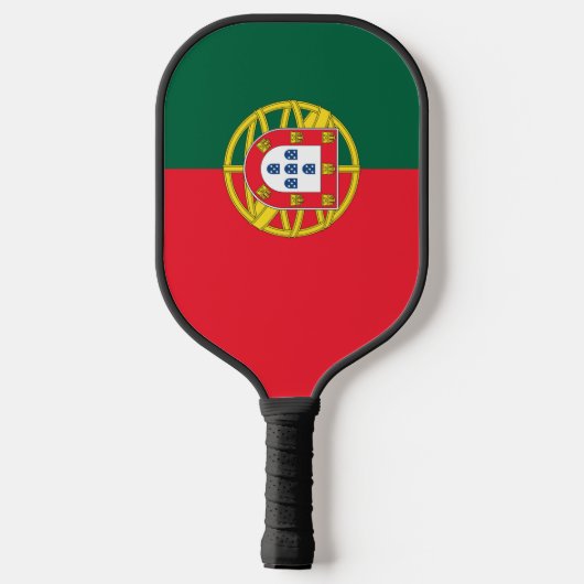 Portugese vlag Pickleball Paddle (Achterkant)