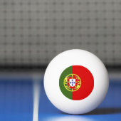 Portugese vlag pingpongbal (Net)