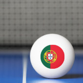 Portugese vlag pingpongbal (Net)