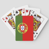 Portugese vlag pokerkaarten (Achterkant)