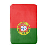Portugese vlag (Portugal) Badmat (Voorkant Verticaal)