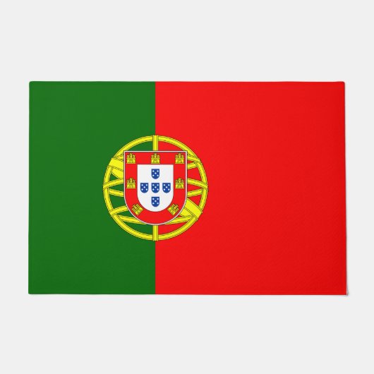 Portugese vlag (Portugal) Deurmat (Voorkant)