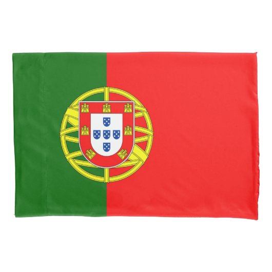 Portugese vlag (Portugal) Kussensloop (Voorkant)