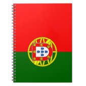 Portugese vlag (Portugal) Notitieboek (Voorkant)