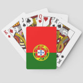 Portugese vlag (Portugal) Pokerkaarten (Achterkant)