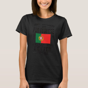 Portugese vlag Portugal Portugal R T-shirt