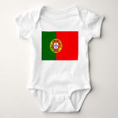 Portugese vlag (Portugal) Romper (Voorkant)