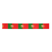 Portugese vlag (Portugal) Satijnen Lint (Voorkant)