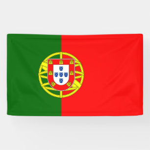 Portugese vlag (Portugal) Spandoek