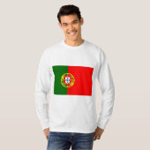 Portugese vlag (Portugal) T-shirt (Voorkant volledig)