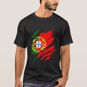 Portugese vlag Portugal T-shirt