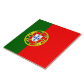 Portugese vlag (Portugal) Tegeltje (Zijkant)