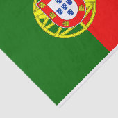 Portugese vlag (Portugal) Tissuepapier (Detail)