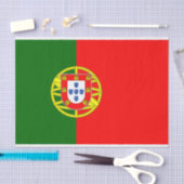 Portugese vlag (Portugal) Tissuepapier (Craft)