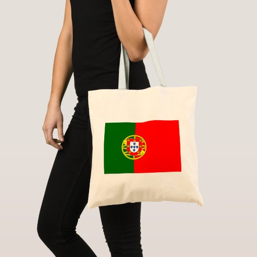 Portugese vlag (Portugal) Tote Bag (Voorkant (product))