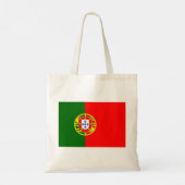 Portugese vlag (Portugal) Tote Bag (Achterkant)