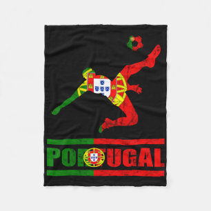 Portugese Vlag Portugal Voetbal Portugese Trots P Fleece Deken