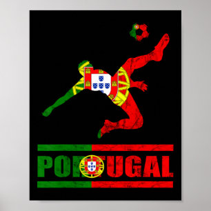 Portugese Vlag Portugal Voetbal Portugese Trots P Poster