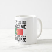 Portugese vlag Portugese monumenten Koffiemok (Voorkant rechts)