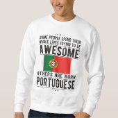 Portugese vlag Portugese monumenten Trui (Voorkant)