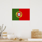 Portugese vlag poster (Keuken)