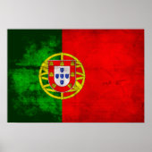Portugese vlag poster (Voorkant)