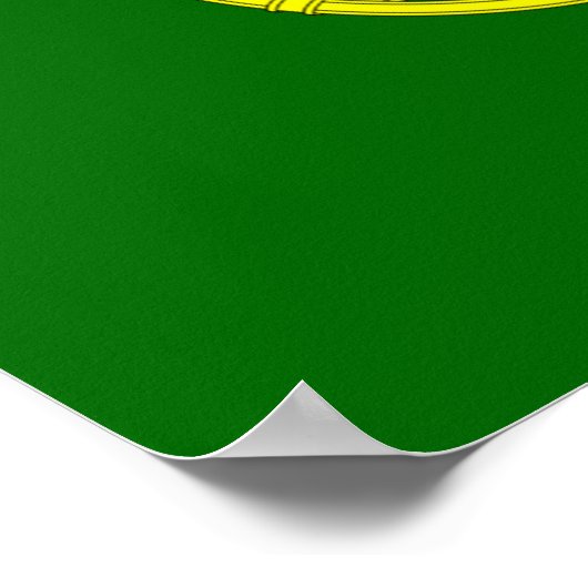 Portugese vlag poster (Hoek)