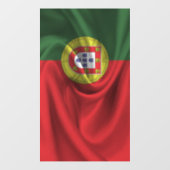 Portugese vlag raamsticker (Vel)
