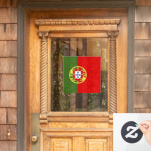 Portugese vlag raamsticker