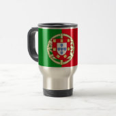 Portugese vlag reisbeker (Voorkant links)